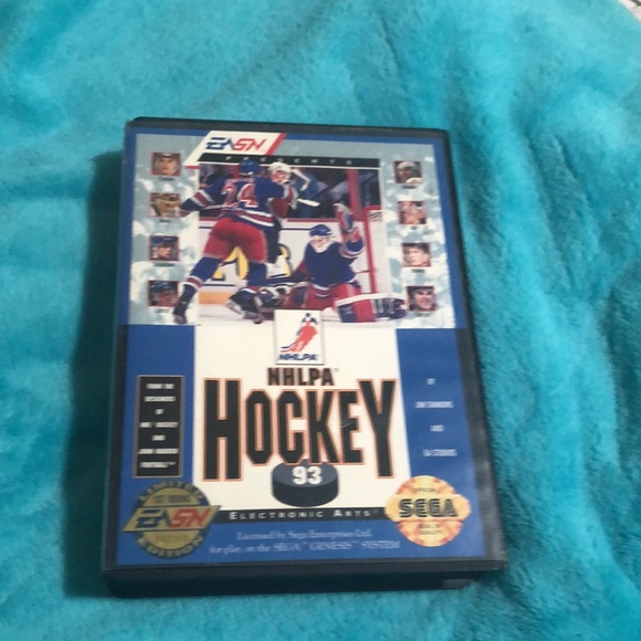 sega Video Games & Consoles Genesis Hockey Poshmark